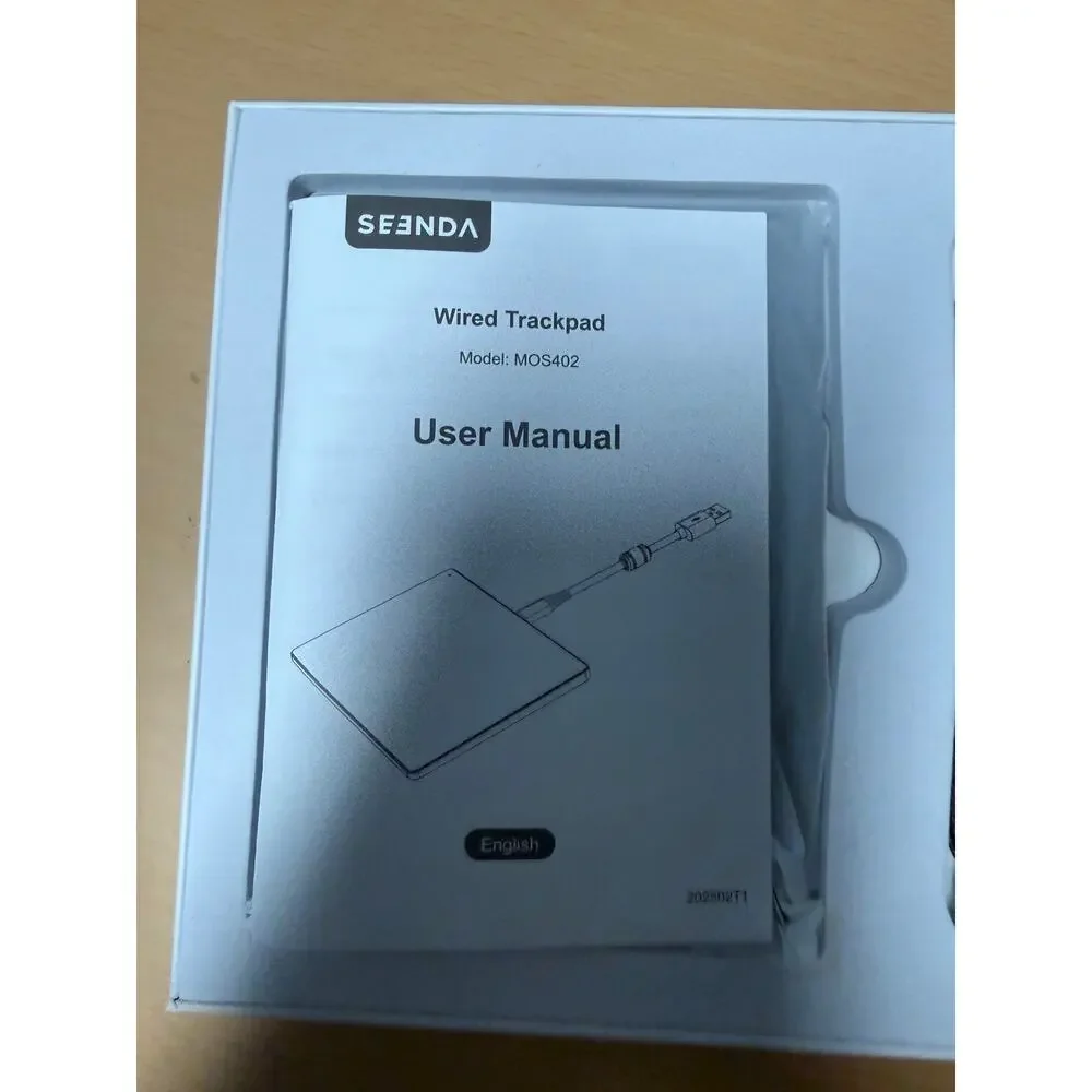 SEENDA MOS402 Wired Touchpad Trackpad for Windows & Mac USB Open Box